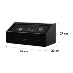 Uhrenbeweger Schaukasten Vitrine 13 Uhren Watch Winder -Haushaltsgeräte Store 10000167 yy 0007 titel Klarstein Uhrenbeweger Schaukasten 13 Uhren