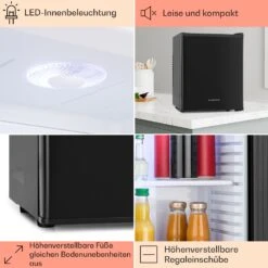 Happy Hour Minibar 5-15°C EEK G Lautlos 23dB LED-Licht -Haushaltsgeräte Store 10005399 DE 0005 usp