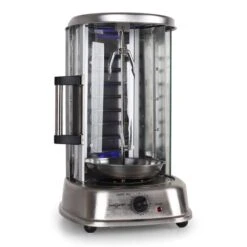 Kebap Master Pro Vertikalgrill 1500W Edelstahl Inkl. Spieß Set -Haushaltsgeräte Store 10009355 yy 0005 titel offen oneconcept vertikalgrill