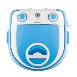 SG003 Mini-Waschmaschine Schleuderfunktion 2,8kg 180W IPX4 -Haushaltsgeräte Store 10026453 yy 0005 titel oneConcept SG003 Waschmaschine