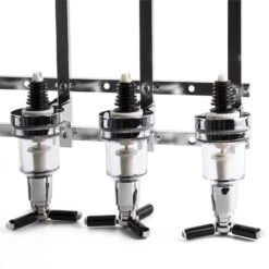 Hazlehov Sixtett 6-fach Getränkespender Dosierer Wandmontage -Haushaltsgeräte Store 10026799 yy 0005 titel oneConcept Hazlehov Sixtett Getraenkespender