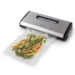 Foodlocker Vakuumierer Edelstahl 0,8 Bar 16 L/min -Haushaltsgeräte Store 10027056 yy 0010 ambient 02 Klarstein Foodlocker Vakkumierer