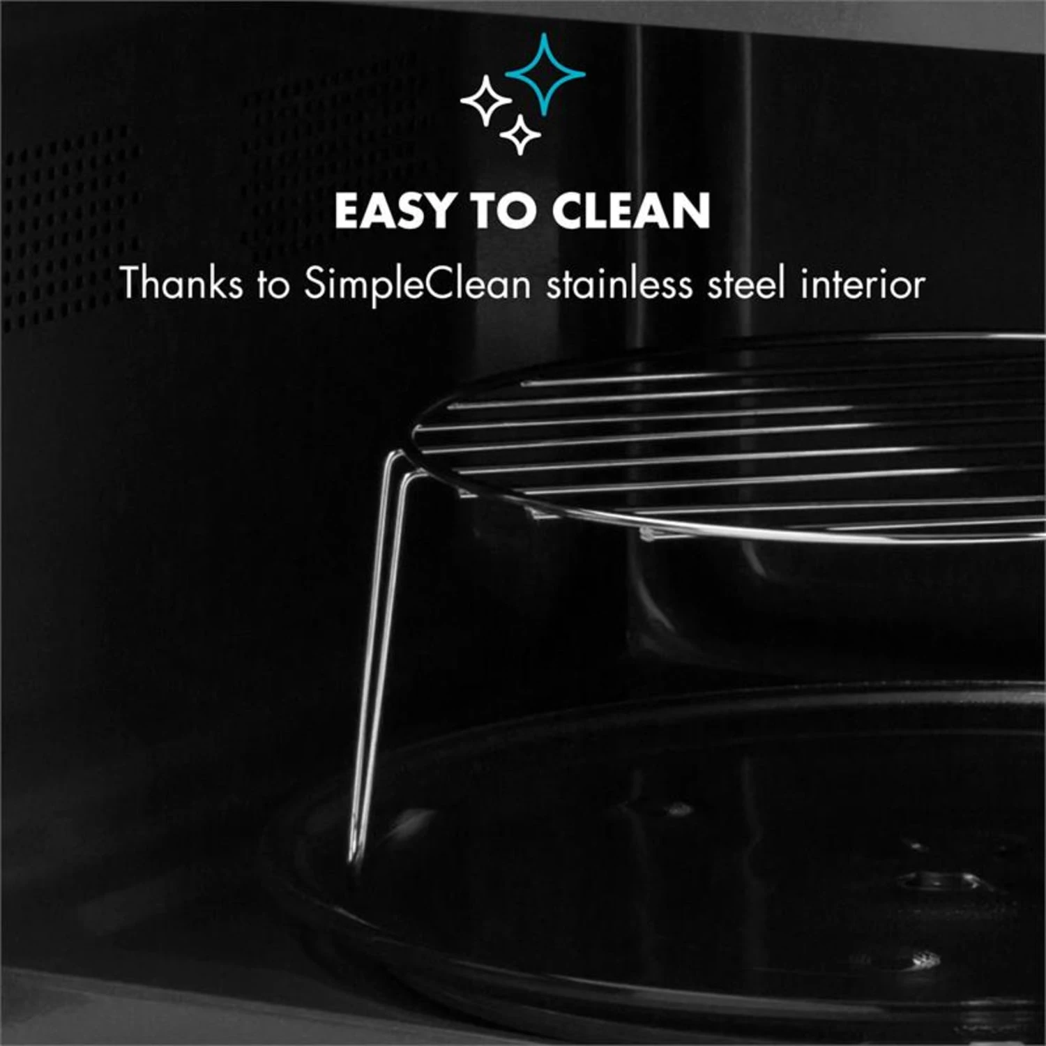 Fine Dinesty 2in1-Mikrowellen-Ofen Retro 23L 1000W 12 Programme Rot 7 Fine Dinesty 2in1-Mikrowellen-Ofen Retro 23L 1000W 12 Programme Rot – Bild 7