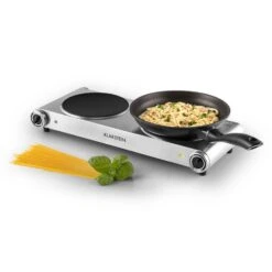 Captain Cook² Doppel-Kochplatte Infrarot 2400W Edelstahl 13 Captain Cook² Doppel-Kochplatte Infrarot 2400W Edelstahl -Haushaltsgeräte Store 10027875 yy 0007 titel Klarstein Captain Cook Doppel Kochplatte