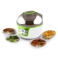 VitAir Turbo Heißluftfritteuse Grün-weiß 1400W Grillen Backen 9l 21 VitAir Turbo Heißluftfritteuse Grün-weiß 1400W Grillen Backen 9l -Haushaltsgeräte Store 10028288 yy 0011 ambient klarstein vitair heissluft frieteuse