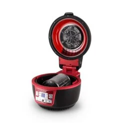 VitAir Turbo Heißluftfritteuse Rot-schwarz 1400W Grillen Backen 9l -Haushaltsgeräte Store 10028289 yy 0007 titel Klarstein VitAir Heissluftfritteuse