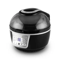 VitAir Turbo Heißluftfritteuse Grau-schwarz 1400W Grillen Backen 9l -Haushaltsgeräte Store 10028290 yy 0007 titel Klarstein VitAir Heissluftfritteuse