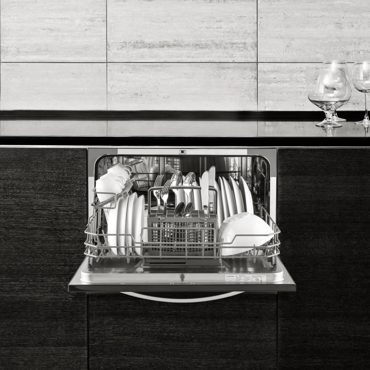 Amazonia 6 Luminance Geschirrspüler Glasfront Freistehend 1380W 2 Amazonia 6 Luminance Geschirrspüler Glasfront Freistehend 1380W – Bild 2