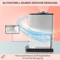 Icebreaker Ice Crusher 15kg/h 3,5Liter Eisbehälter Edelstahl -Haushaltsgeräte Store 10028440 de 0005 usp