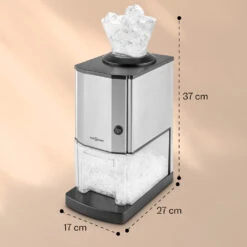 Icebreaker Ice Crusher 15kg/h 3,5Liter Eisbehälter Edelstahl -Haushaltsgeräte Store 10028440 yy 0011 dimensions