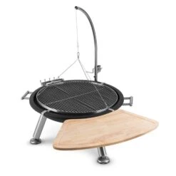 Turion Galgen-Schwenkgrill Feuerschale Ø80cm BBQ Seilzug Edelstahl 11 Turion Galgen-Schwenkgrill Feuerschale Ø80cm BBQ Seilzug Edelstahl -Haushaltsgeräte Store 10028486 yy 0004 logo