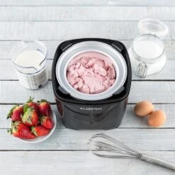 Creamberry Eiscremebereiter Flaschenkühler Frozen Yogurt Maschine 1,5l -Haushaltsgeräte Store 10028924 yy 0005 ambient Klarstein Creamberry Eisbereiter reedit