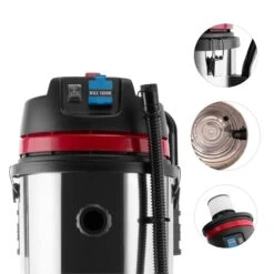 Reinraum Nass-Trocken-Sauger Industriesauger 2000W HEPA 60l Steckdose -Haushaltsgeräte Store 10029117 yy 0005 detail Klarstein Reinraum Industriesauger