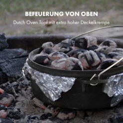 Hotrod 45 Dutch Oven BBQ-Topf 4,5 Qt / 4 Liter Gusseisen Schwarz -Haushaltsgeräte Store 10029165 de 0005 logo