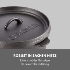 Hotrod 85 Dutch Oven BBQ-Topf 9 Qt / 8,5 Liter Gusseisen Schwarz -Haushaltsgeräte Store 10029167 de 0004 logo