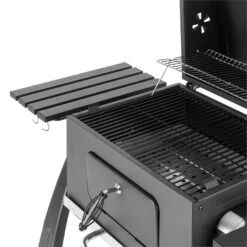 Bigfoot Holzkohlegrill Smoker BBQ-Grill 55 X 40 Cm Stahl Schwarz 14 Bigfoot Holzkohlegrill Smoker BBQ-Grill 55 X 40 Cm Stahl Schwarz -Haushaltsgeräte Store 10029763 yy 0007 detail Klarstein Bigfoot BBQ Grill Smoker