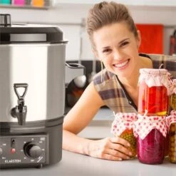 Biggie Small Einkochvollautomat Einkochtopf 16 Liter 2000 W Edelstahl -Haushaltsgeräte Store 10029824 yy 0006 ambient Klarstein Einkauchautomat