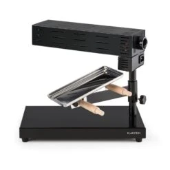 Appenzell 2G Traditioneller Raclette Grill 600 W Standgerät Schwarz -Haushaltsgeräte Store 10030306 yy 0006 front Klarstein Appenzell 2G Raclette reedit
