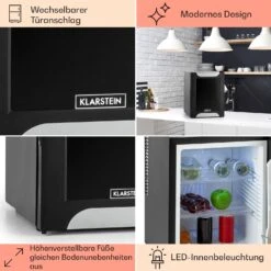 Happy Hour 33 Minibar 33L 5-15°C EEK G 25dB LED-Licht 11 Happy Hour 33 Minibar 33L 5-15°C EEK G 25dB LED-Licht -Haushaltsgeräte Store 10030510 DE 0005 usp
