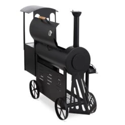 Dampflok Smoker Grill 3 Mm Stahl Schwarz -Haushaltsgeräte Store 10030555 yy 0005 titel Train Grill