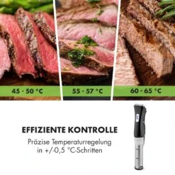 Quickstick Sous Vide Garer Thermostat: 50-95 °C Für 20 L Edelstahl -Haushaltsgeräte Store 10030584 de 0004 logo