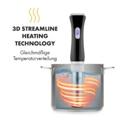 Quickstick Sous Vide Garer Thermostat: 50-95 °C Für 20 L Edelstahl -Haushaltsgeräte Store 10030584 de 0005 logo