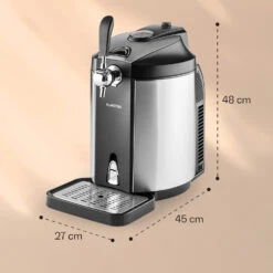 Skal Bierzapfanlage Bierkühler 5l Fässer CO2 Edelstahl -Haushaltsgeräte Store 10030663 yy 0007 logo