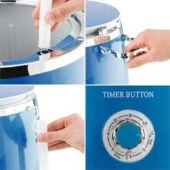 Ecowash-Pico Mini-Waschmaschine Schleuderfunktion 3,5 Kg 380W Blau -Haushaltsgeräte Store 10030791 yy 0006 detail oneConcept Ecowash Pico Mini Waschmaschine blau