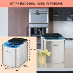 On-The-Rocks Eismaschine LED | 12kg Je 24h | 2.1l | Edelstahl Schwarz 12 On-The-Rocks Eismaschine LED | 12kg Je 24h | 2.1l | Edelstahl Schwarz -Haushaltsgeräte Store 10031372 de 0006 usp