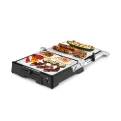 Burgermeister 3-in-1 Kontaktgrill Tischgrill Paninimaker 2000W -Haushaltsgeräte Store 10031664 yy 0004 detail Klarstein Burgermeister 3in1 Kontaktgrill