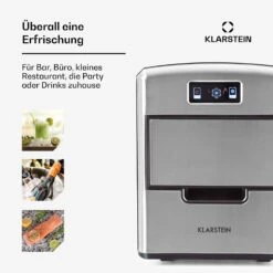 Metropolitan Eiswürfelmaschine 12kg/24h Digitales Display 9 Metropolitan Eiswürfelmaschine 12kg/24h Digitales Display -Haushaltsgeräte Store 10031881 de 0003 usp