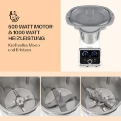 GrandPrix Küchenmaschine 500W / 1000W 2,5l Edelstahl-Rührschüssel 9 GrandPrix Küchenmaschine 500W / 1000W 2,5l Edelstahl-Rührschüssel -Haushaltsgeräte Store 10032089 de 0003 logo