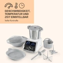 GrandPrix Küchenmaschine 500W / 1000W 2,5l Edelstahl-Rührschüssel 12 GrandPrix Küchenmaschine 500W / 1000W 2,5l Edelstahl-Rührschüssel -Haushaltsgeräte Store 10032089 de 0006 logo