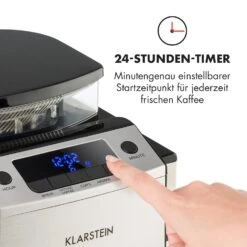 Aromatica X Kaffeemaschine Mahlwerk Glaskanne Aroma+ Edelstahl -Haushaltsgeräte Store 10032102 de 0006 logo