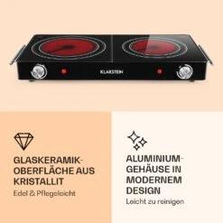 VariCook Duo Kochplatte 3000W Edelstahlgehäuse Tragegriffe -Haushaltsgeräte Store 10032125 de 0003 logo