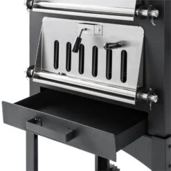 Pizzaiolo Perfetto Pizzaofen 30,5x30,5cm Echtstein 1,2mm Stahl Mobil -Haushaltsgeräte Store 10032130 yy 0005 detail pizzaiolo perfet pizzaofen