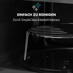 Fine Dinesty 2-in-1-Mikrowelle: 23l 800W / Grill: 1000W Blau -Haushaltsgeräte Store 10032201 de 0007 logo