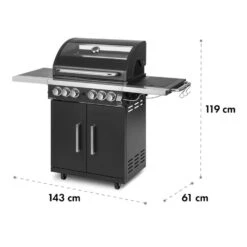 Tomahawk 4.2 SBG Gasgrill 6 Brenner 20,7 KW 64x42cm Grill Edelstahl 21 Tomahawk 4.2 SBG Gasgrill 6 Brenner 20,7 KW 64x42cm Grill Edelstahl -Haushaltsgeräte Store 10032308 yy 0012 logo Klarstein Tomahawk SBG Gasgrill Edelstahl