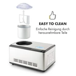 Dolce Bacio Eiscremebereiter Kompressor 2l LCD-Display Touch Edelstahl -Haushaltsgeräte Store 10032322 de 0007 logo