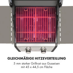 Lucifer 2.0-T Gasgrill 2 X 3,5 KW Brenner 45x44cm Grill Edelstahl -Haushaltsgeräte Store 10032455 de 0006 logo