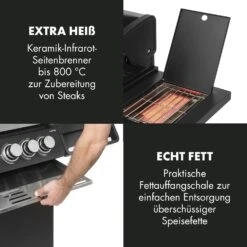 Highgrade 4 IB Gasgrill 6 Brenner 19,8 KW 71x46cm Grill Edelstahl 17 Highgrade 4 IB Gasgrill 6 Brenner 19,8 KW 71x46cm Grill Edelstahl -Haushaltsgeräte Store 10032580 de 0009 logo