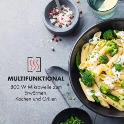 Victoria 20 Einbau-Mikrowelle, 20 L, 800 W, Grill: 1000 W, Schwarz -Haushaltsgeräte Store 10032591 de 0004 logo