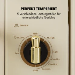 Victoria 20 Einbau-Mikrowelle, 20 L, 800 W, Grill: 1000 W, Elfenbein -Haushaltsgeräte Store 10032592 de 0005 logo