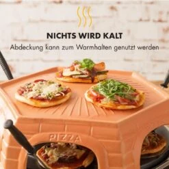 Capricciosa Pizzaofen 1500W Abdeckung Aus Terracotta Warmhaltefunktion -Haushaltsgeräte Store 10032597 de 0006 logo