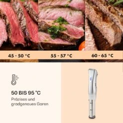 Quickstick Sous Vide Garer Thermostat: 50-95 °C Für 20 L Edelstahl -Haushaltsgeräte Store 10032670 de 0003 logo
