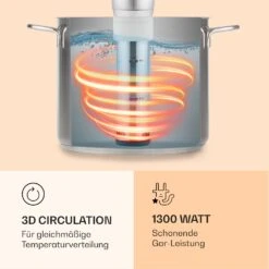 Quickstick Sous Vide Garer Thermostat: 50-95 °C Für 20 L Edelstahl -Haushaltsgeräte Store 10032670 de 0005 logo