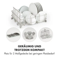 Amazonia Mini Geschirrspülmaschine 6 Programme LED-Display 12 Amazonia Mini Geschirrspülmaschine 6 Programme LED-Display -Haushaltsgeräte Store 10032678 de 0003 logo