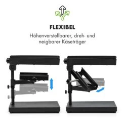 Appenzell Peak Raclette Mit Grill 1000W Thermostatschalter Schwarz -Haushaltsgeräte Store 10032694 de 0007 logo