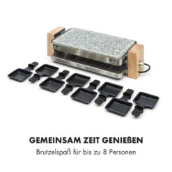 Prime-Rib Raclettegrill 8 Pers. 1500 W Natursteinplatte Edelstahl Holz -Haushaltsgeräte Store 10032695 de 0006 logo