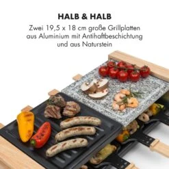 Chateaubriand Nuovo Raclette 1200W Aluminium / Stein 8 Personen Holz -Haushaltsgeräte Store 10032729 de 0003 logo